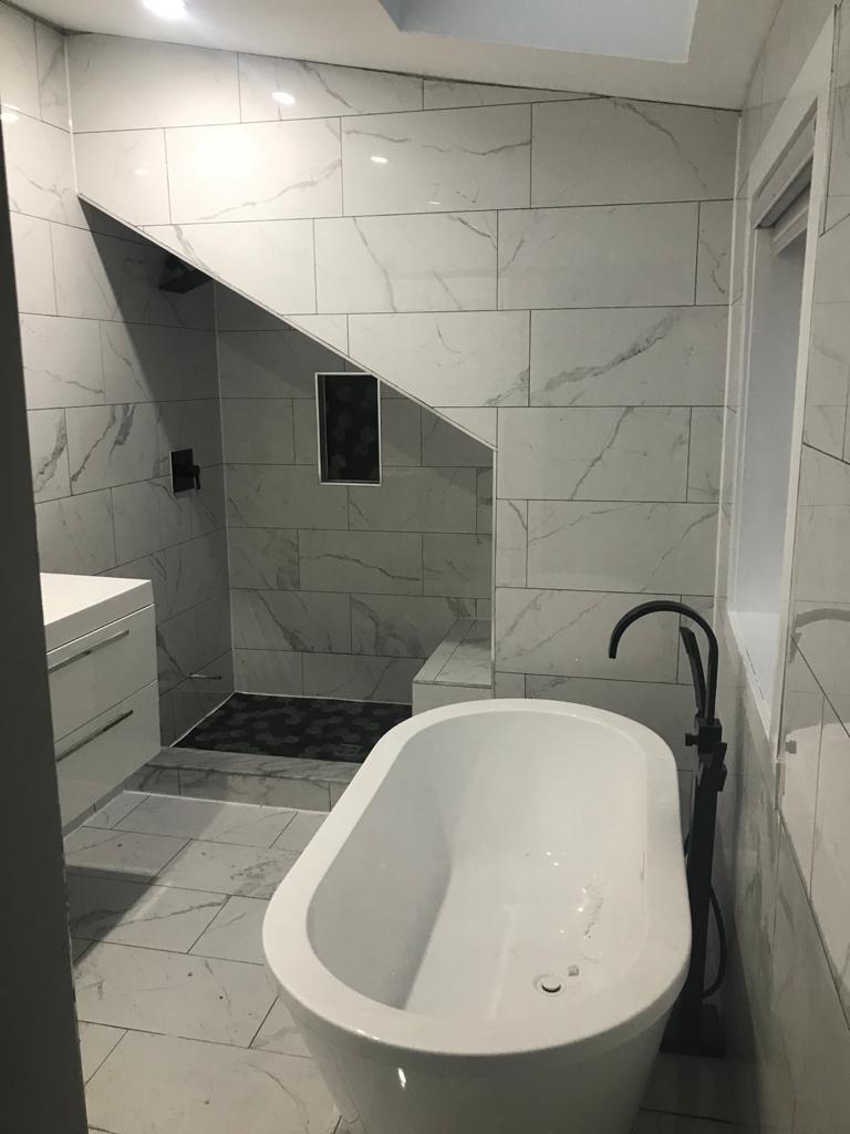 bathroom renovation in ajax ontario canada