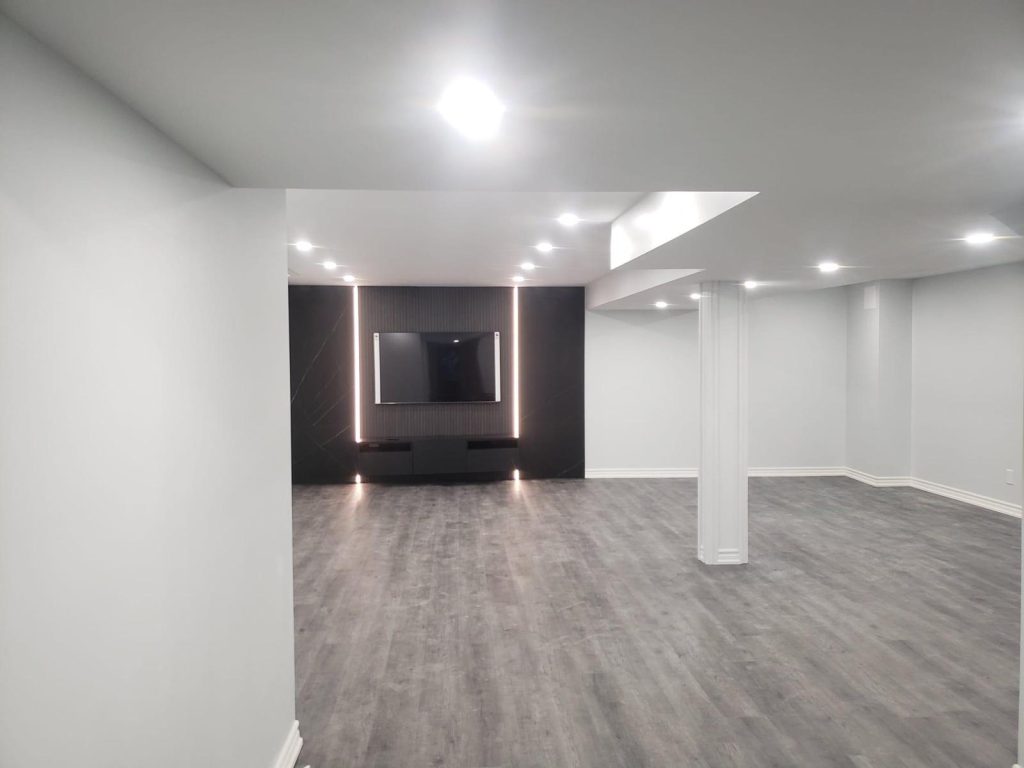 General Contractor Scarborough 11 basement renovation