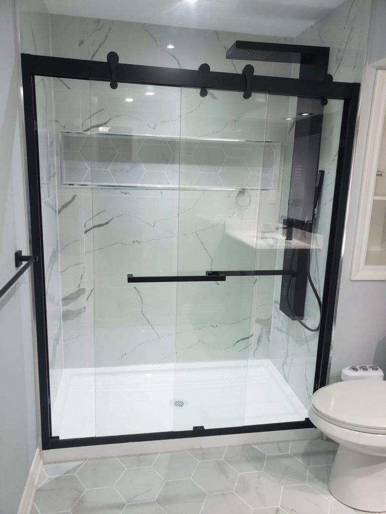 General Contractor Scarborough 9 shower renovation