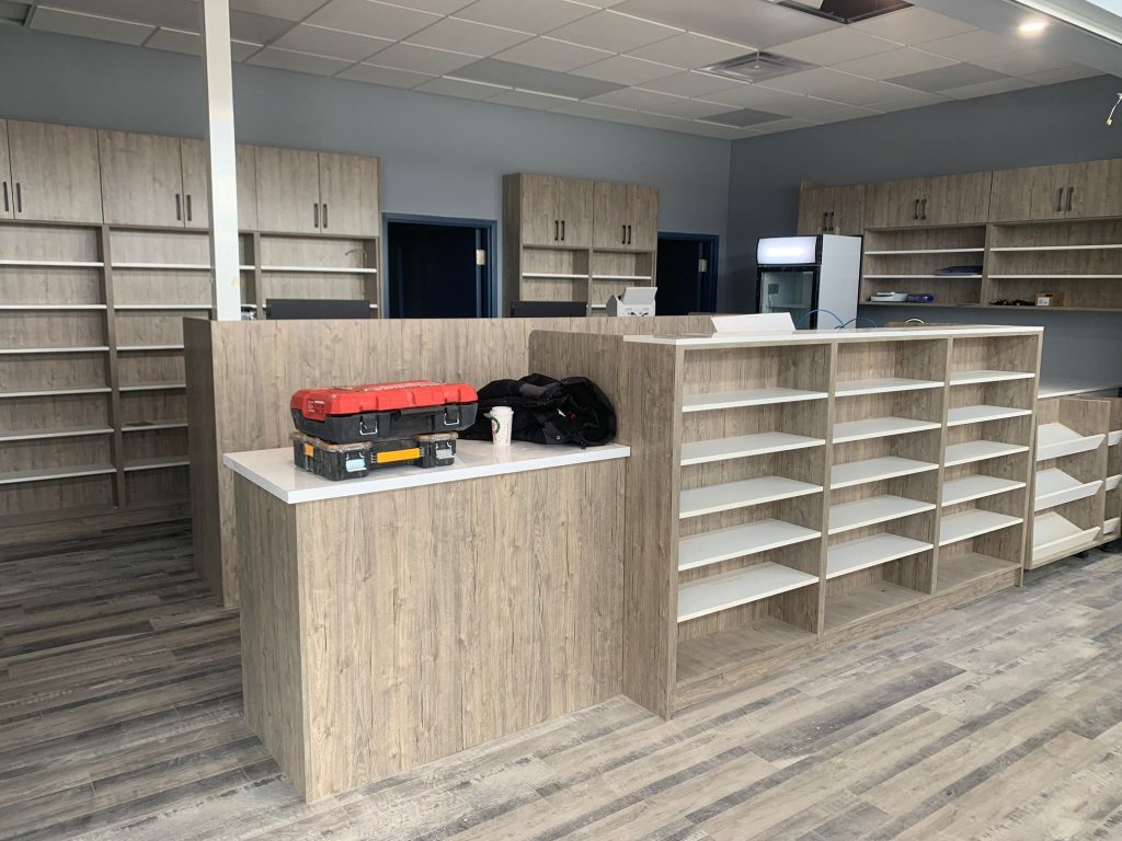 Transforming Pharmasave Neighbourhood: A Pharmacy Renovation Success Story 5 Pharmacy renovation contractor project at Pharmasave Neighbourhood in Richmond Hill, Ontario