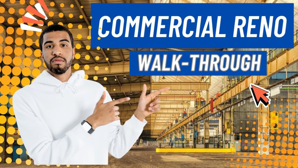 Commercial renovation project in Ontario for office and warehouse space transformation